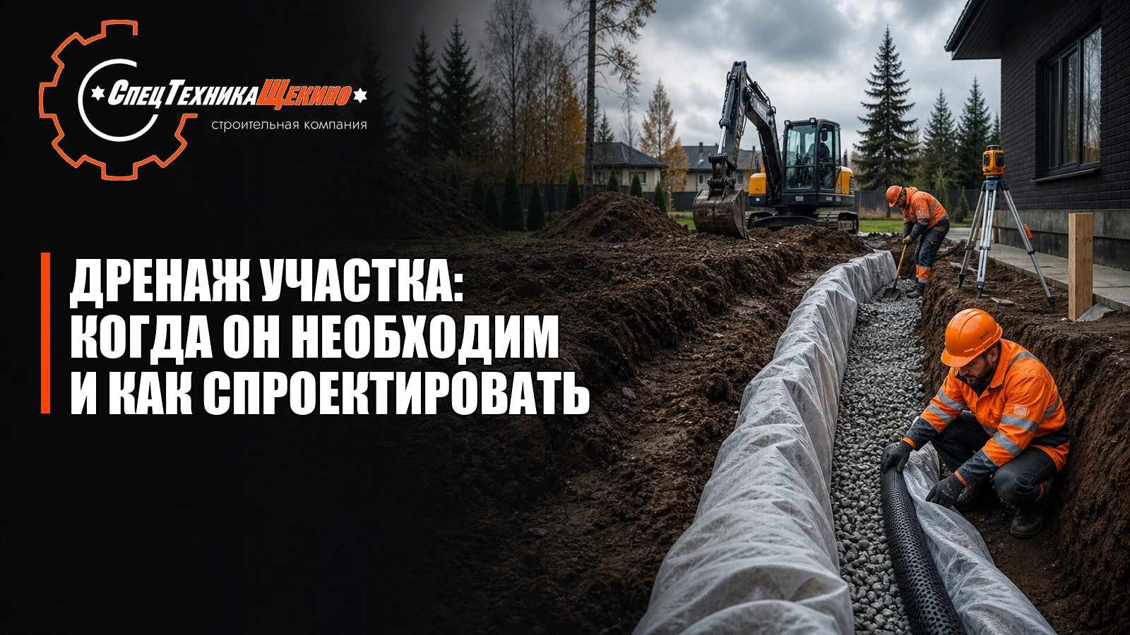 Дренаж участка: когда он необходим и как его правильно спроектировать